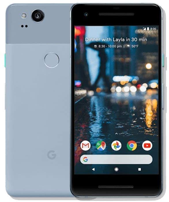 Google Pixel 2 64GB, Google Unlocked Smartphone, Kinda Blue